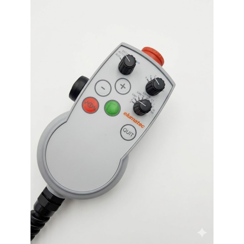 Ręczny terminal HBA-117130 z przewodem 7,5m i wtyczką. Elumatec SBZ