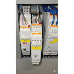 Moduł analogowy sterowania prędkością pracy maszyny. Elumatec SBZ130